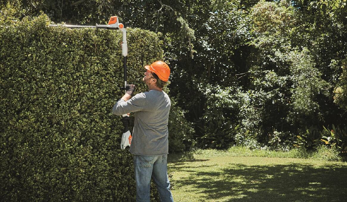 Trim off the tips: This will allow sunlight and airflow deep down into the hedge and encourage new lush growth the whole way through.Photos: STIHL