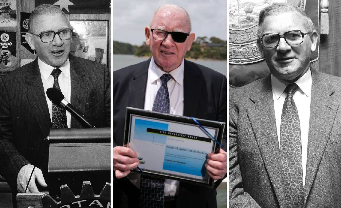 LASTING LEGACY: Bob Barham had a major impact on Warrnambool, helping with projects such as the Lake Pertobe precinct. He died on Monday, aged 89.