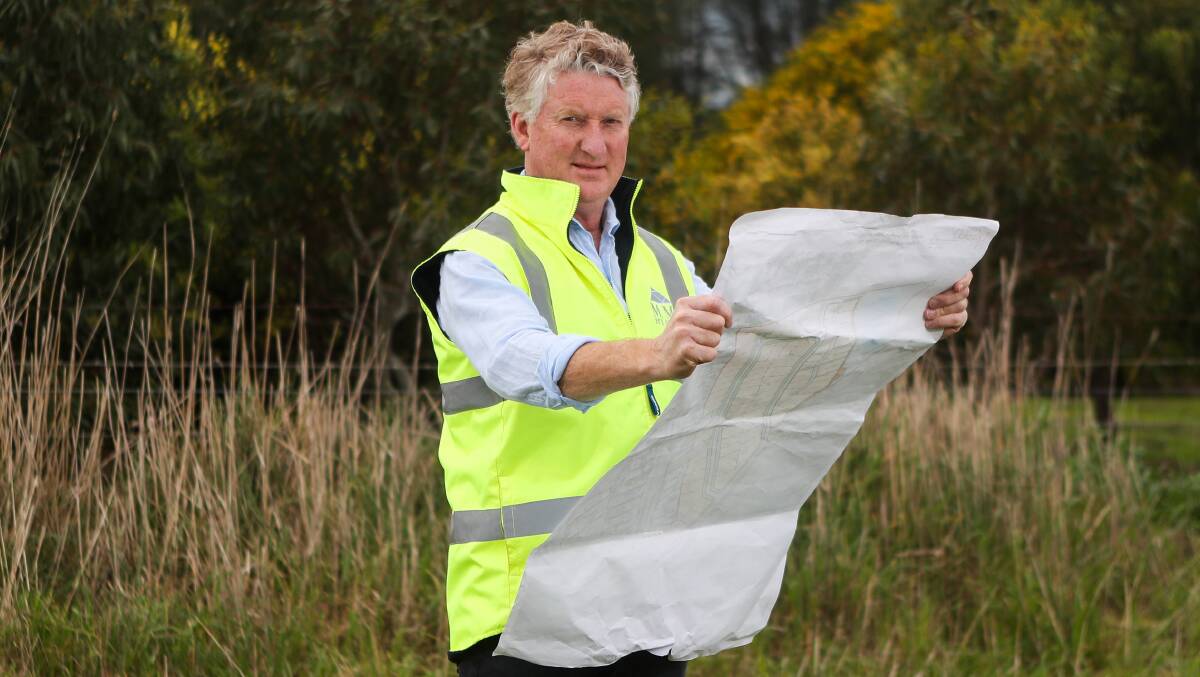 It may be back to the drawing board for developer Michael Hearn and his Rivers Run Estate development in Port Fairy. Picture: Morgan Hancock.