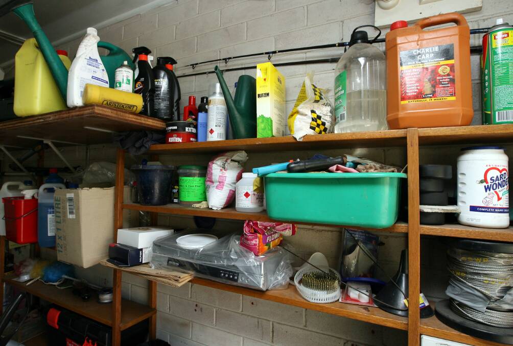 Time to clean out the garage: Detox your home and dispose of unwanted household chemicals this weekend.