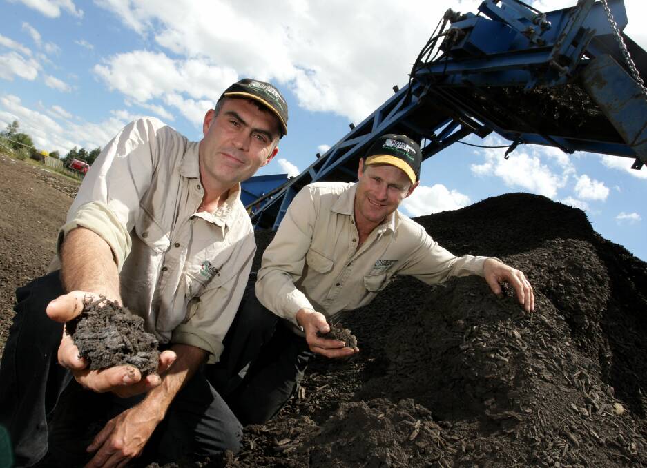 Camperdown Compost's Nick Routson and Tony Evans.