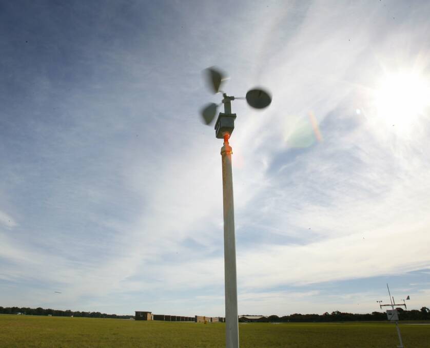 Moyne Shire Council has granted Woolnorth Wind Farm until September 27 to remove an anemometer from the site. Pictured is a photo of a separate anemometer.