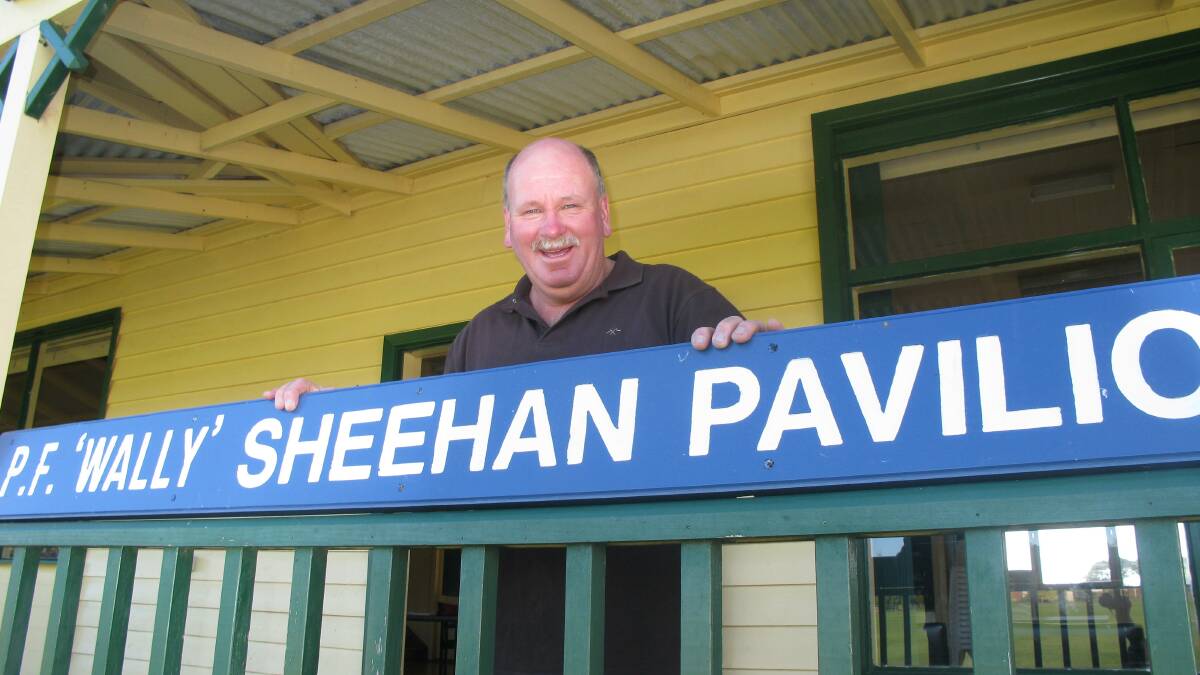 Honoured: Paul "Wally" Sheehan has been awarded an Order of Australia Medal (OAM) in this year's Australia Day honours list.  