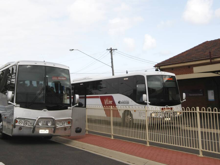 Call for change: There are calls for V/Line to change the timetable for connecting buses with the train service. 