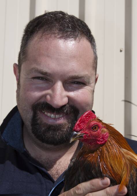 Warrnambool Poultry Club secretary Jason Callaway.