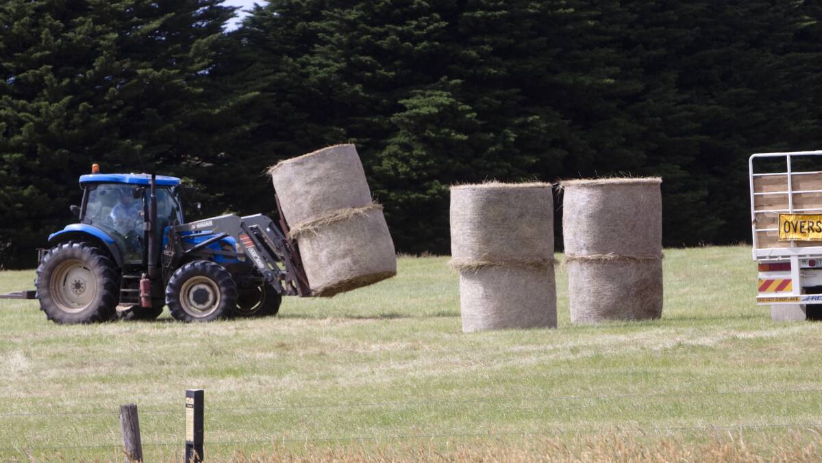 Second go: Farmers want to get a second crop off paddocks cut for silage. 