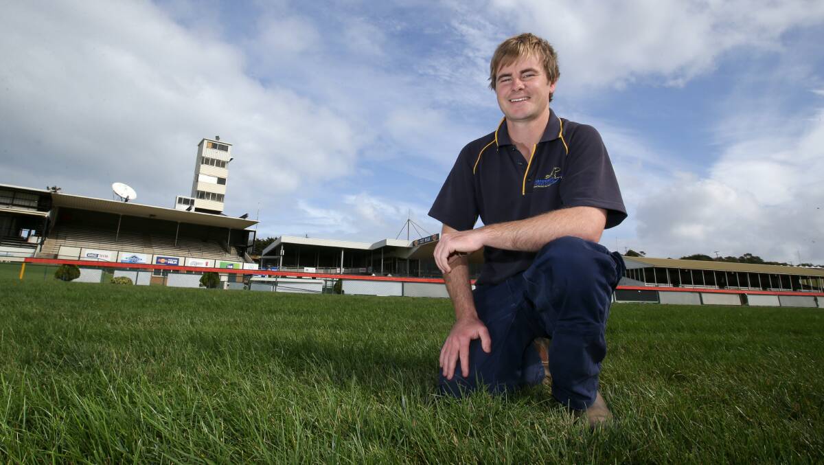 Former Warrnambool Racing Club Race Course Manager Liam O'Keeffe in 2013.