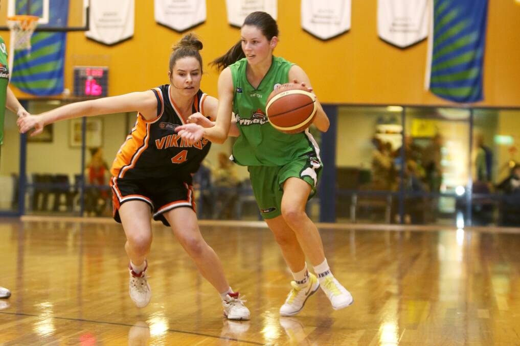 BACK TO THE FUTURE: Olivia Krygger, pictured in 2013, has returned to the Warrnambool Mermaids' roster. Picture: Rob Gunstone 