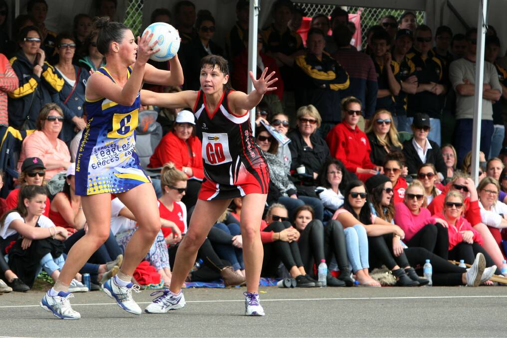 Saintly: Staunch Koroit player, coach and captain Stacey O'Sullivan has had success both on and off the court in the south-west. Pictured here in the 2013 HFNL A-Grade grand final.