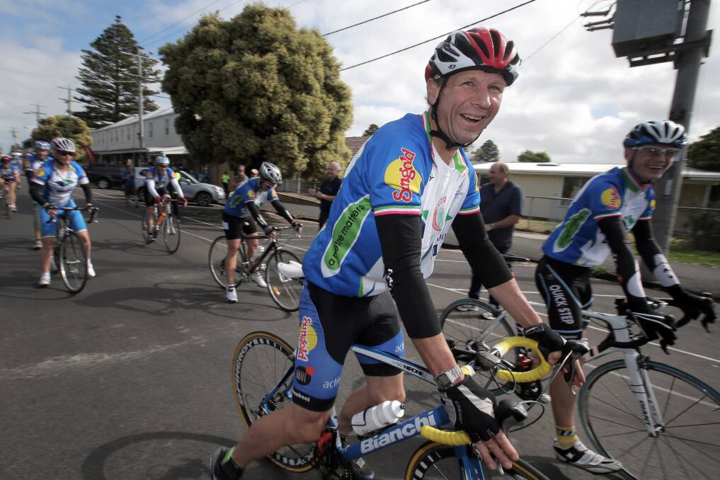COMEBACK: Peter Rauert in action in the Murray to Moyne. He will ride for the 25th time this year.
