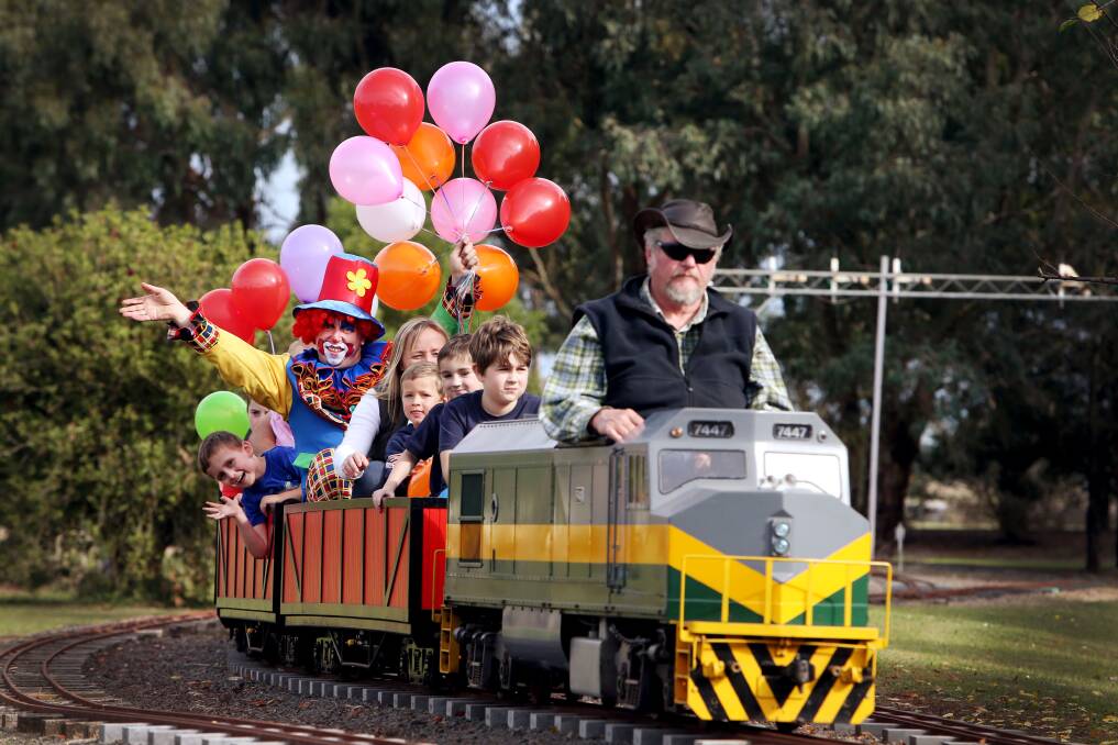 All aboard: Cobden Miniature Railway is hosting an Open Day on Sunday from 11am to 4pm.