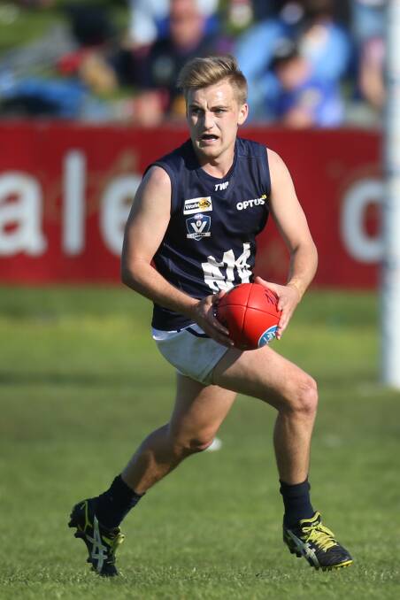SIDELINED: Warrnambool footballer Kurt Lenehan is expected to miss the rest of the season with a fractured wrist. He is stranded on 99 games.