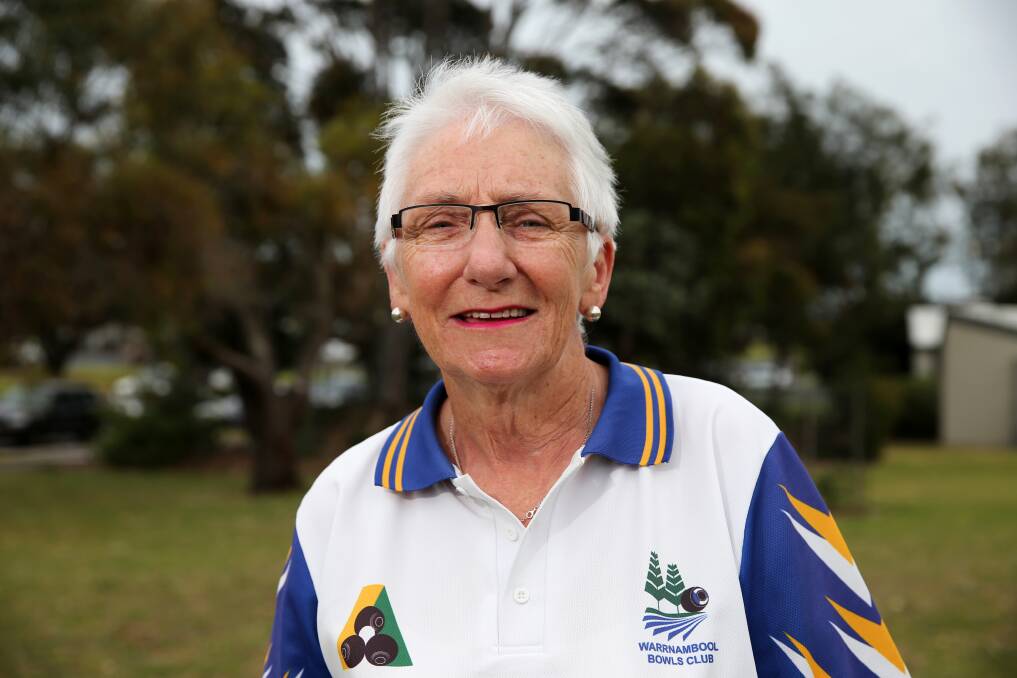 CHAMPION: Warrnambool's Diane Mugavin was crowned the women's over 60 champion, defeating clubmate Linda Creek 21-9 in the final.
