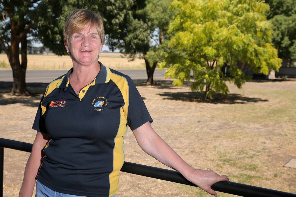 FRIENDLY FOES: North Warrnambool Eagles' Dot Jenkins (pictured) is excited to coach against her friend, Camperdown mentor Sharon Kenna, who also grew up at Glenormiston. Picture: Rob Gunstone