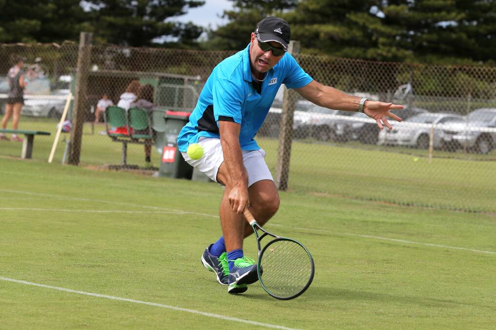 NUMBER ONE SEED: South Yarra's Andrew McLean is expected to perform well at the Warrnambool Lawn Tennis Club open. It is one of a number of sporting events in the south-west this weekend. Picture: Rob Gunstone