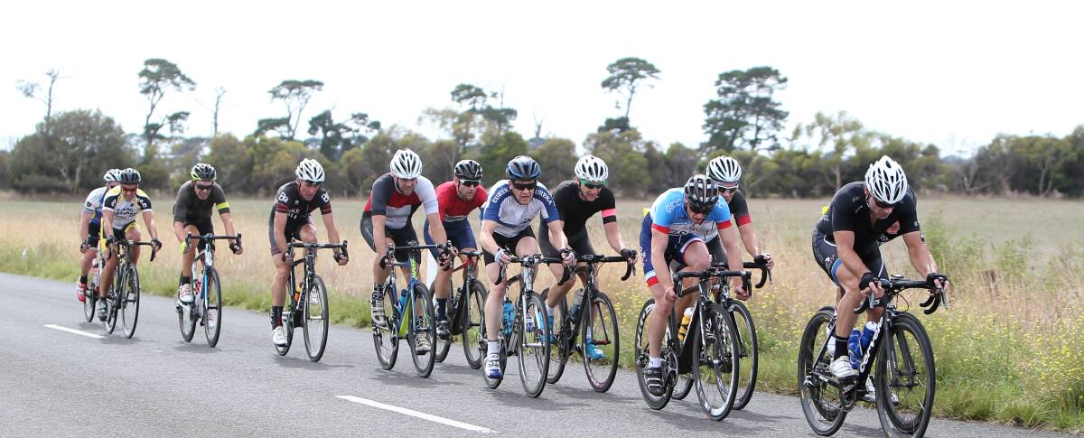 Warrnambool Veterans Cycling Club presdient Barry Warren expects a close finish to Sunday's race.