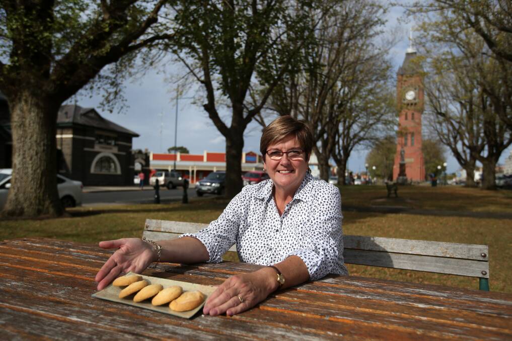 Cr Gstrein is a keen baker and owns catering company Rustic Tarts Food. Picture: Amy Paton