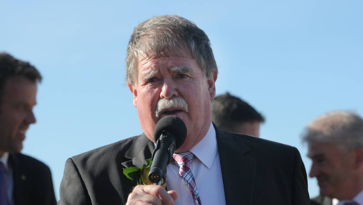 DEPARTING: Former Warrnambool Racing Club chairman Des Roberts has stepped down from the club's committee. 