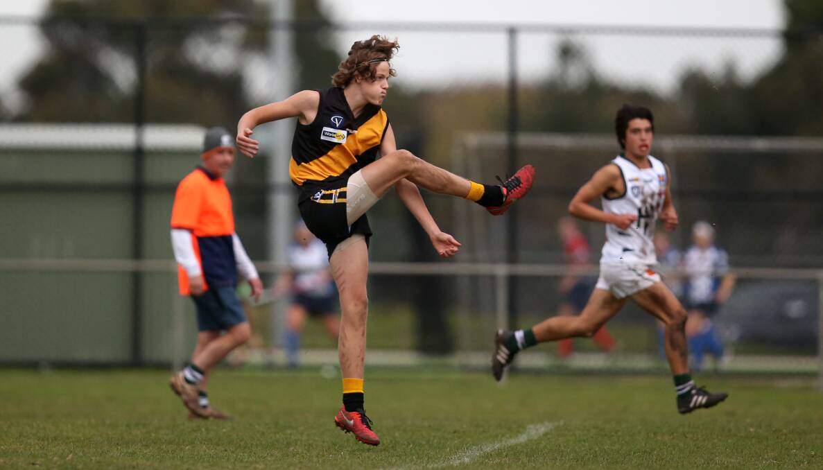 TRAVEL-FACTOR: Portland player Connor Giddings will commute from Portland for NAB League training in Ballarat.