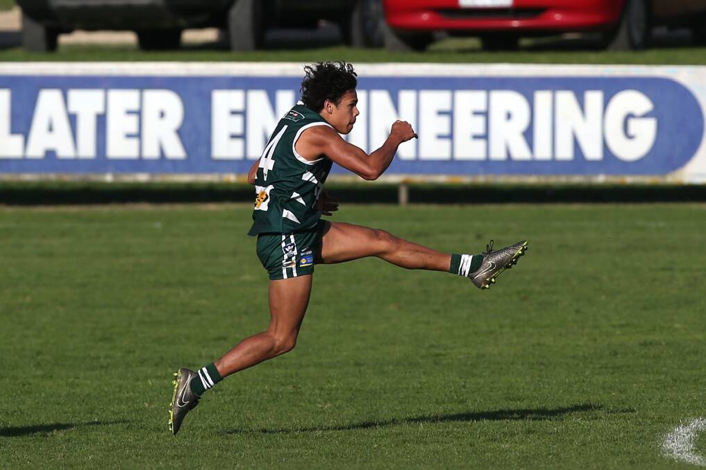 FLASHBACK: Jamaine Jones was Hampden league's best in 2016. His interleague performance was a catalyst for Geelong recruiting him later that year. 