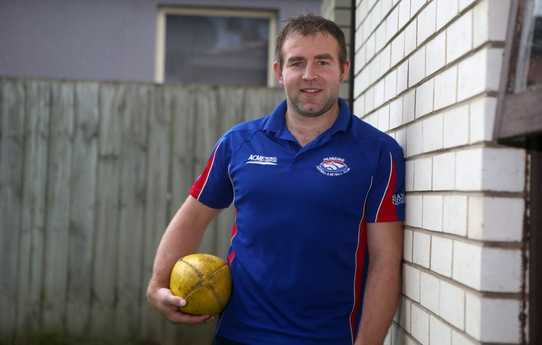 BACK AT THE KENNEL: Tim Condon has returned to Panmure as its senior coach after a season and a reserves premiership away at North Warrnambool Eagles.