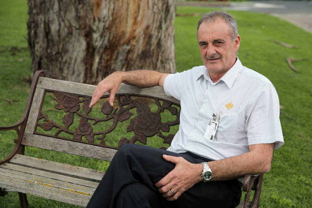 LET'S GO: St John of God Hospital mental health and community relations manager John Parkinson is encouraging people to tackle the Kokoda Trail. Picture: Rob Gunstone