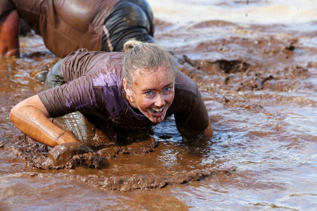 Aaron's Army team member Emma Bellman in action in last year's Tower Hill Challenge. Picture: Rob Gunstone
