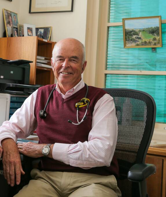 Honoured: Warrnambool is mourning the loss of one of its doctors after Dr Stuart Smith passed away last week.