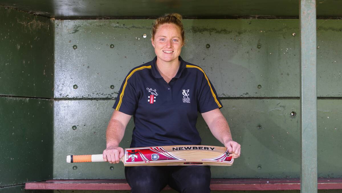 TOP WEEK: Steph Townsend made a half-century and 143 runs for Vic Country at the Australian Country Cricket Championships.