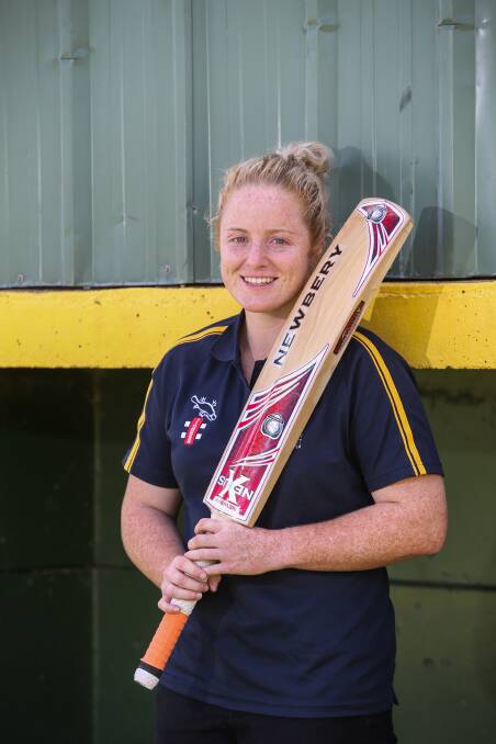 WINNER: Steph Townsend and Vic Country secured overall victory at the Australian Country Cricket Championships. 