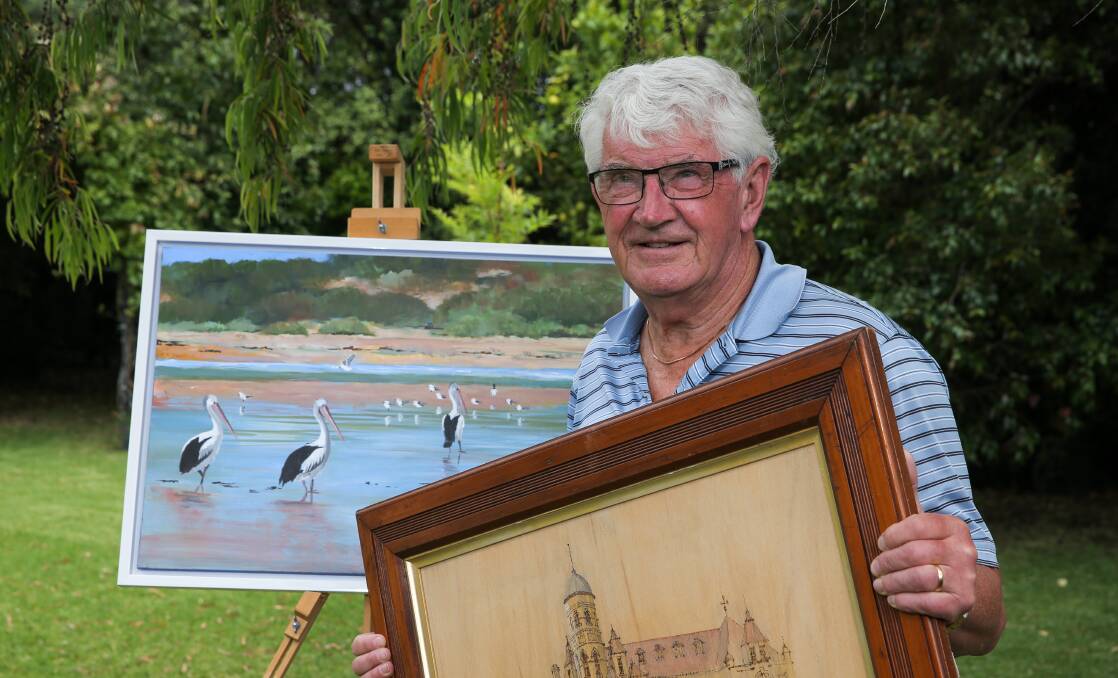 Honour: Andrew Suggett has been named Sir Zelman Cowen Award for his contribution to Warrnambool Parkinson's Support Group. Picture: Rob Gunstone
