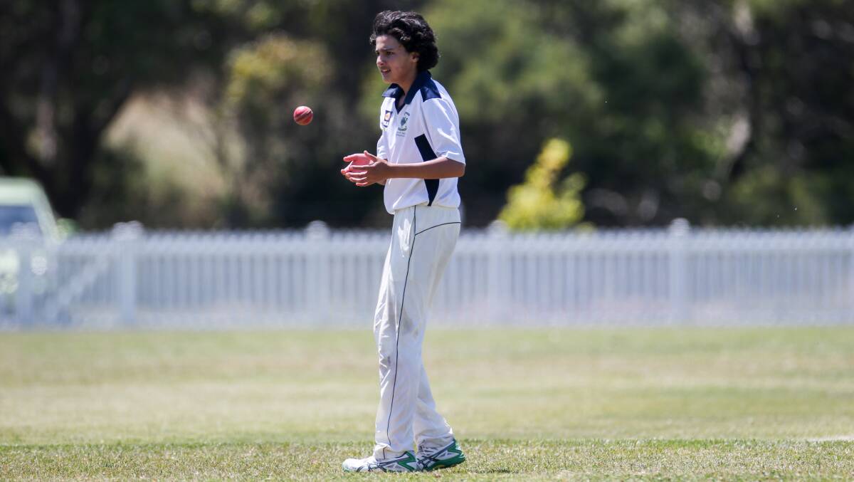 CLASS ACT: Warrnambool Blue skipper Dominic Bandara believes his under 17 country week side is one of the strongest in contention. 