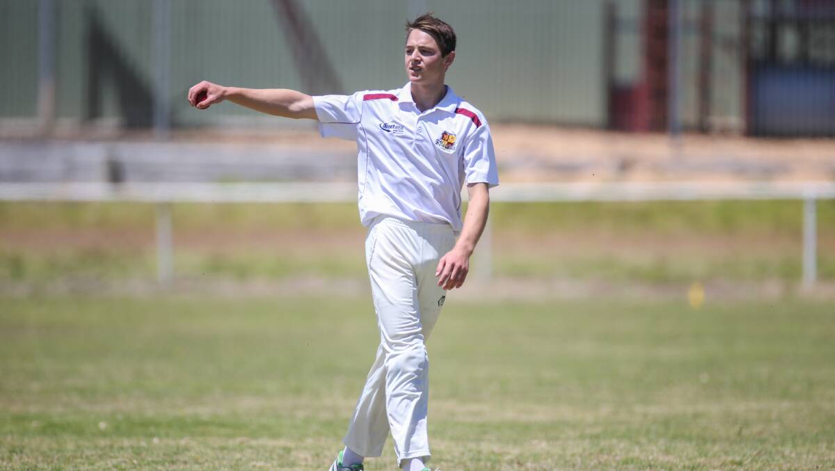 NO LUCK: Nirranda's Brody Couch failed to take a wicket on Friday.