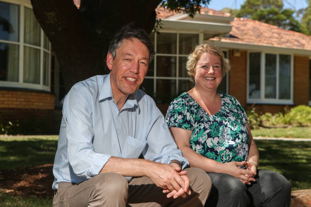 TEAM WORK: Dr Andrew Gault and Dr Eleanor Donelan are proud of Port Fairy Medical Clinic.