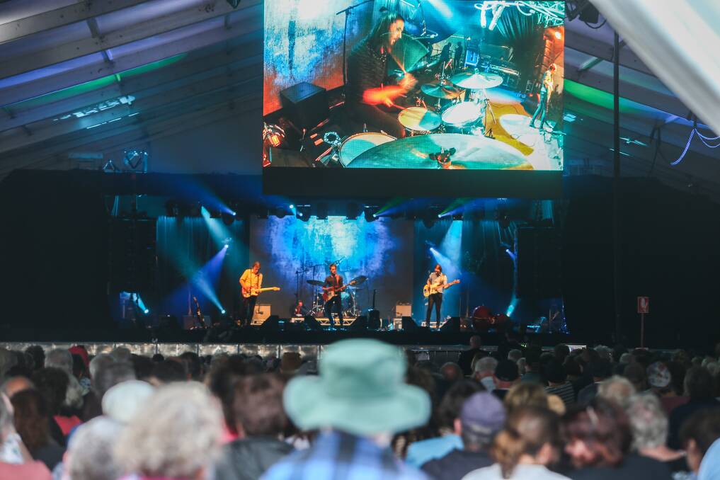 GIVING: A huge crowd gathered at stage one to watch Marlon Williams play at this year's Port Fairy Folk Festival. Community grants from the festival have been allocated. 