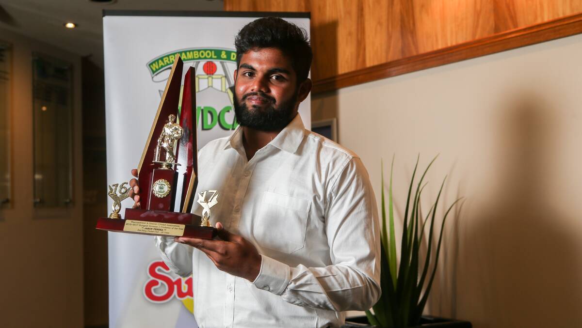 SELECTED: Reigning WDCA cricketer of the year Jason Perera, from Port Fairy, was named in the Western Waves team of the year.