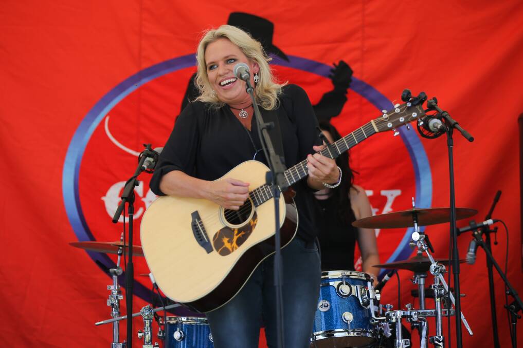 COMING SOON: Beccy Cole will hit the Crossley Hall stage on Saturday. She also performed at the Terang Country Music Festival in 2017. Picture: Morgan Hancock