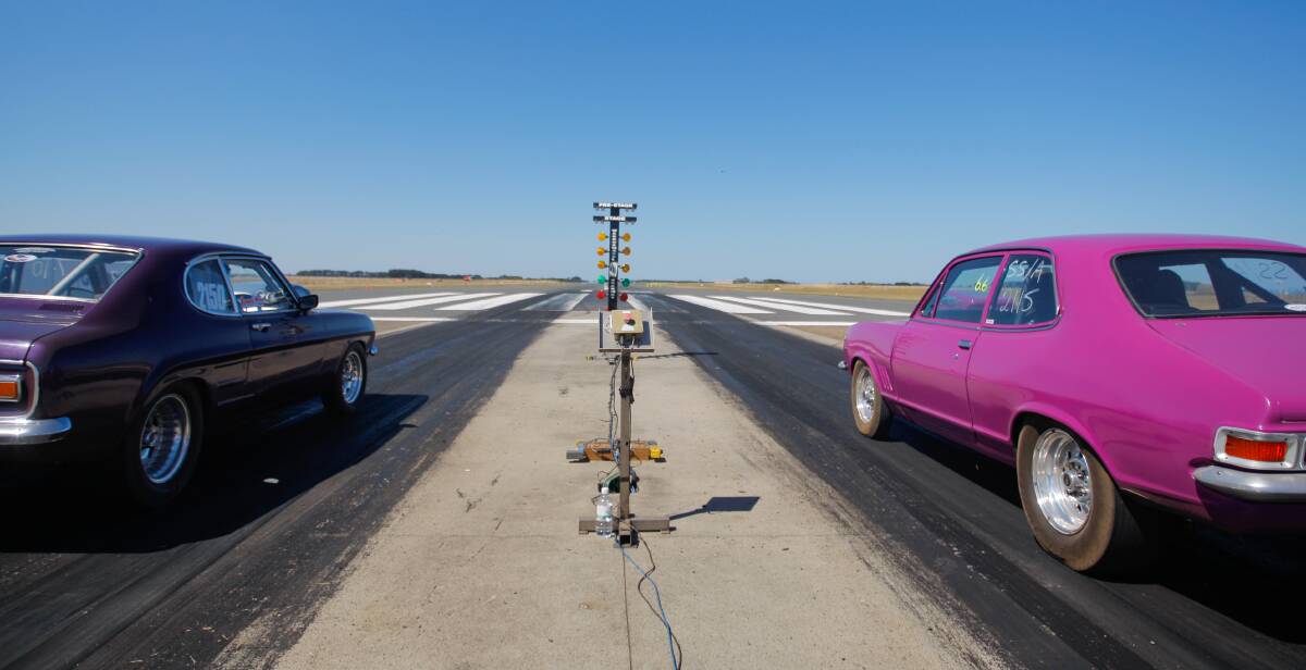 BACK ON TRACK: Warrnambool and District Drag Racing Association will host an event this weekend. Picture: Morgan Hancock 
