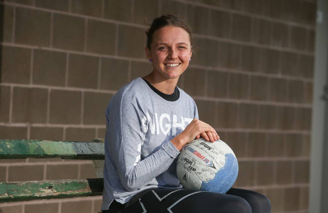 Back again: Jocelyn McDonald crossed to Kolora-Noorat from Camperdown during the off-season. She played with the Power in 2017. The 24-year-old was among her team's best on Saturday against Panmure and looks forward to this Saturday's clash against Old Collegians.