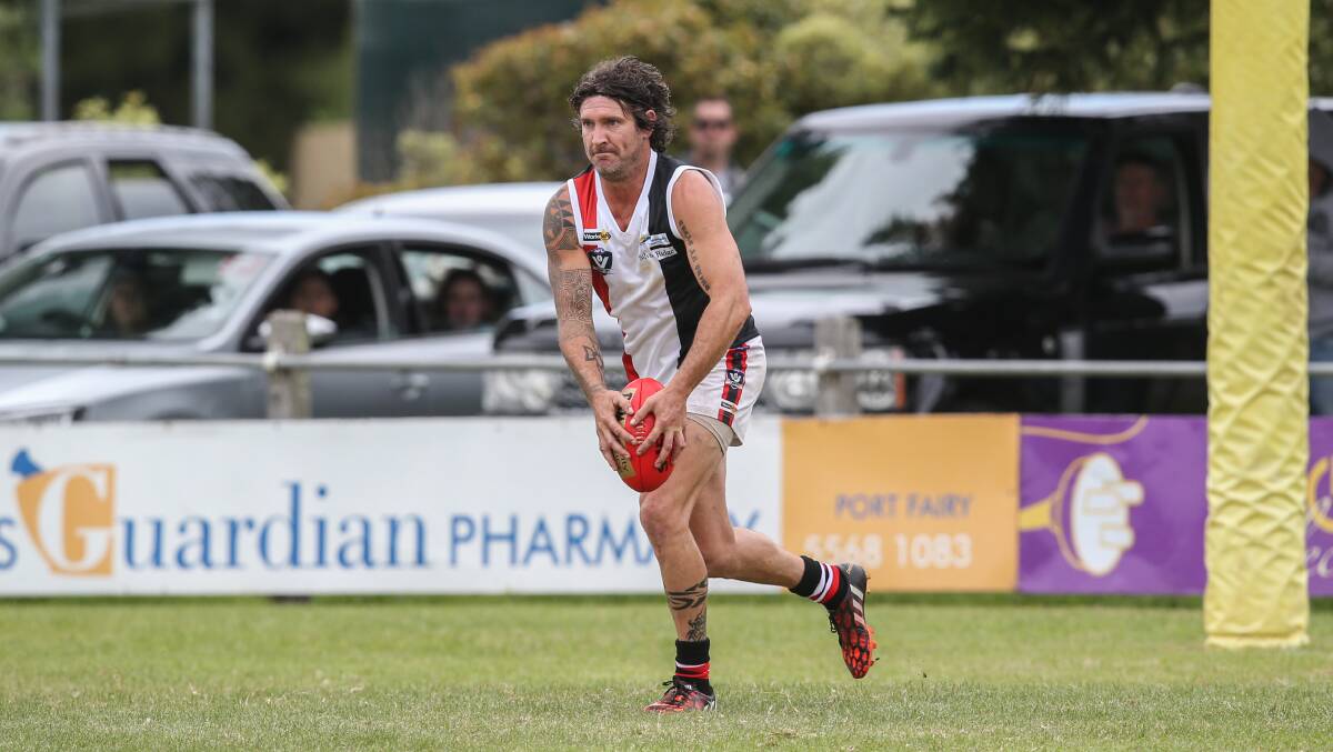 GOING STRONG: Koroit stalwart Joe McLaren will play his 250th game this Saturday when his club takes on Hamilton Kangaroos at Melville Oval. Picture: Amy Paton