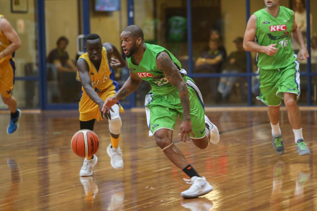 Old face: Xavier Johnson-Blount played three seasons for the Warrnambool Seahawks, earning multiple Big V All Star accolades.