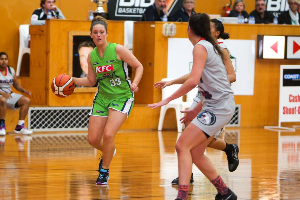 NUMBER-ONE PRIORITY: Warrnambool Mermaids basketballer Molly McKinnon played in the 2017 Big V championship-winning team. Picture: Rob Gunstone