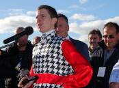 NEVER IN DOUBT: Hoop Damian Lane was rapt with High Church's run in the Warrnambool Cup. Picture: Rob Gunstone