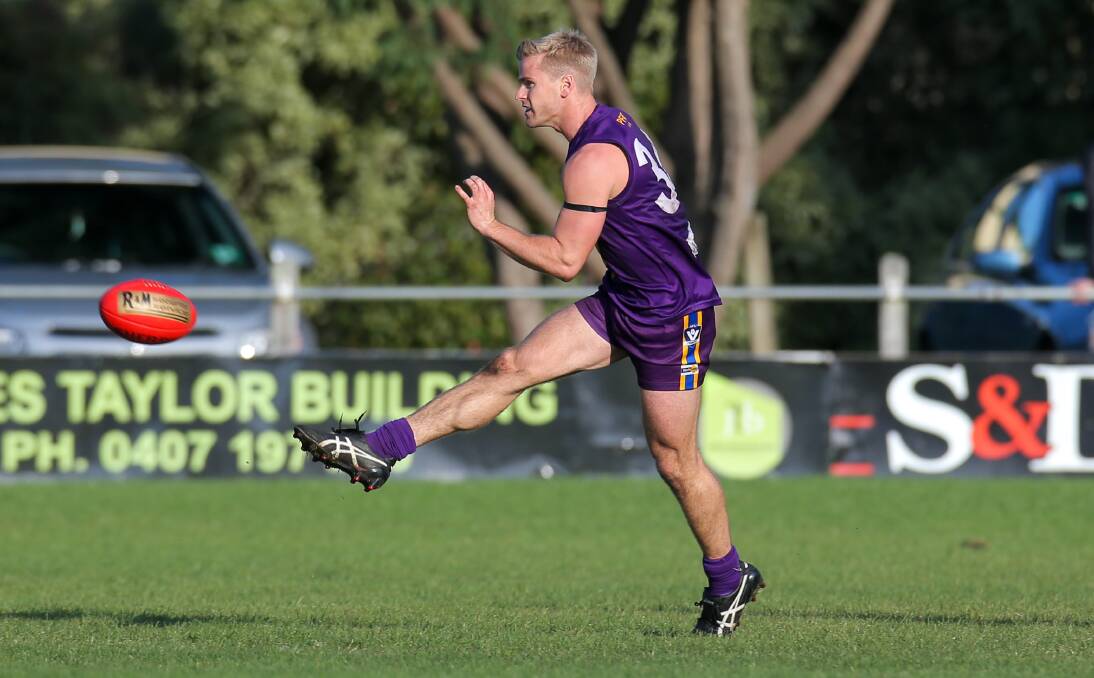 PRICEY RECRUIT: Former Warrnambool and District league player Kurt Smith has a four-point rating for Port Fairy.