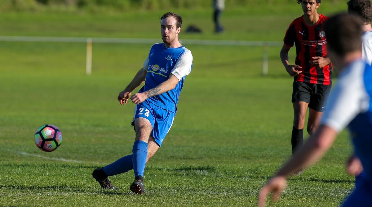 ON THE MEND: Warrnambool Rangers captain Liam Priestley has battled injury concerns this season. Picture: Rob Gunstone