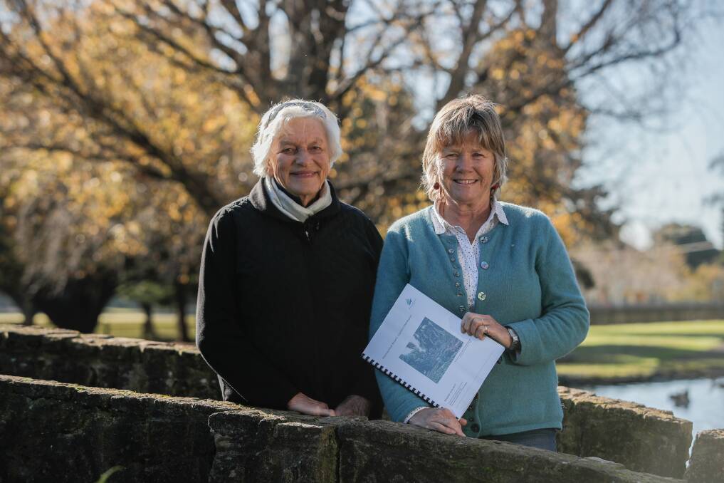 Friends of the Warrnambool Botanic Gardens president Pat Varley and secretary Mandy King. Picture: Amy Paton
