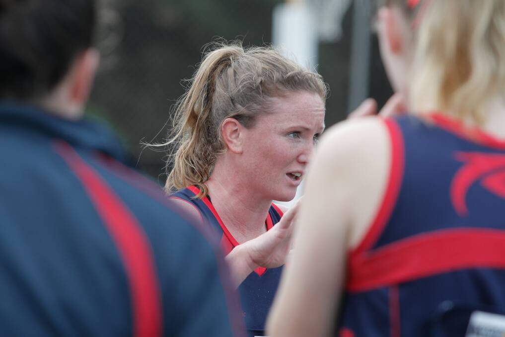 Thinking ahead: Timboon Demons coach Kelly Gowland said her team would use Saturday's clash against South Rovers as finals preparation.