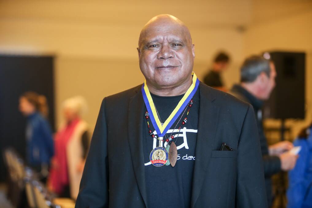 HONOURED: Archie Roach won the award for his role as an entertainer and campaigner. Picture: Amy Paton