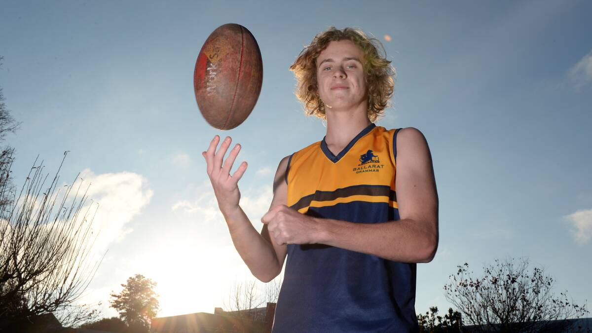 NEW FACE: Koroit's Connor Hinkley will make his Greater Western Victoria Rebels debut this Saturday. Picture: Kate Healy 