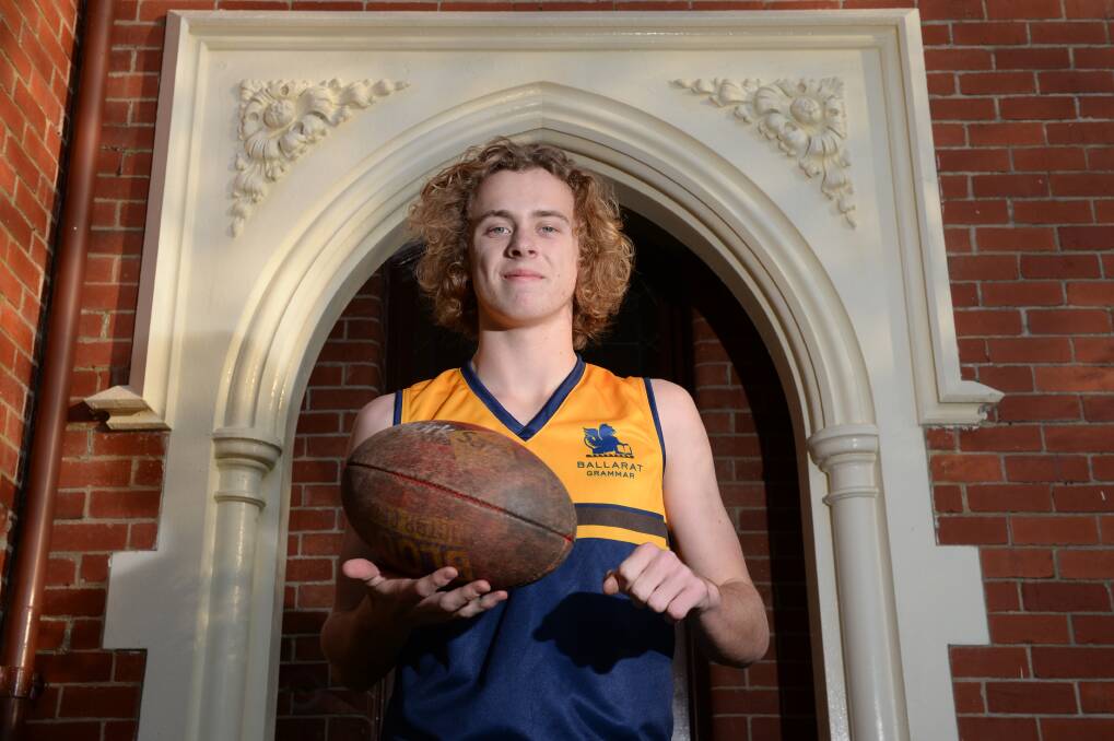 ADAPTABLE: Koroit footballer Connor Hinkley can play a varity of roles. Picture: Kate Healy 